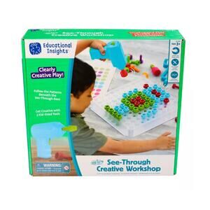 Educational Insights Design & Drill See Thru Creative Workshop Construction NWT